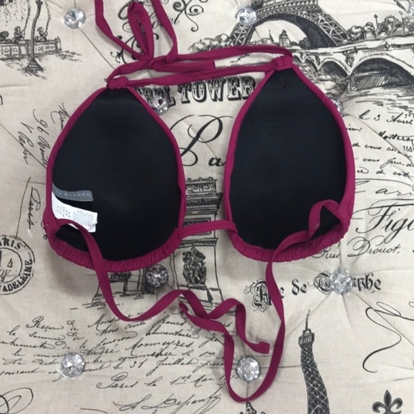 LA BLANCA Island Goddess Halter Triangle Top - Picture 5 of 6